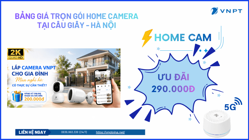 Lắp mạng VNPT Cầu Giấy