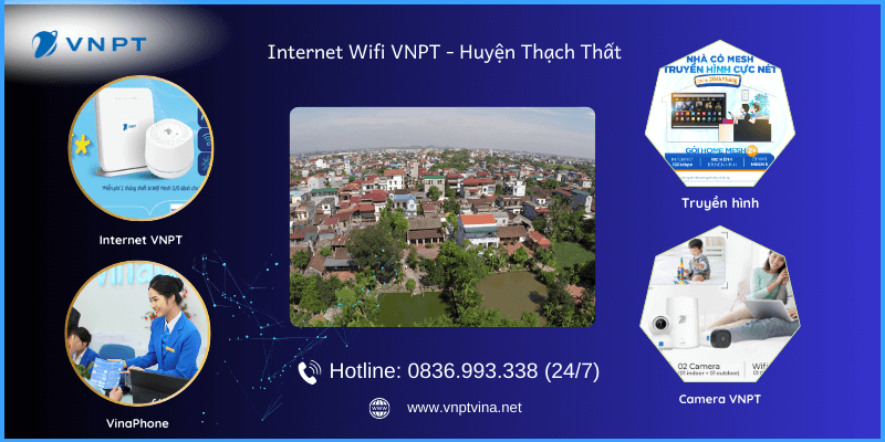 Lắp Wifi VNPT huyện Thạch Thất