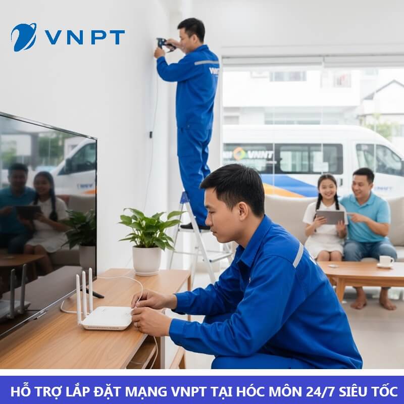 Đăng ký VNPT tại Hóc Môn