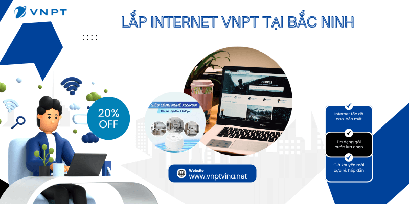Lắp mạng VNPT Bắc Ninh giá rẻ