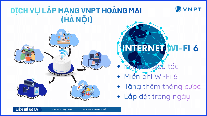 Lắp mạng VNPT tại Hoàng Mai Lắp mạng VNPT tại Hoàng Mai