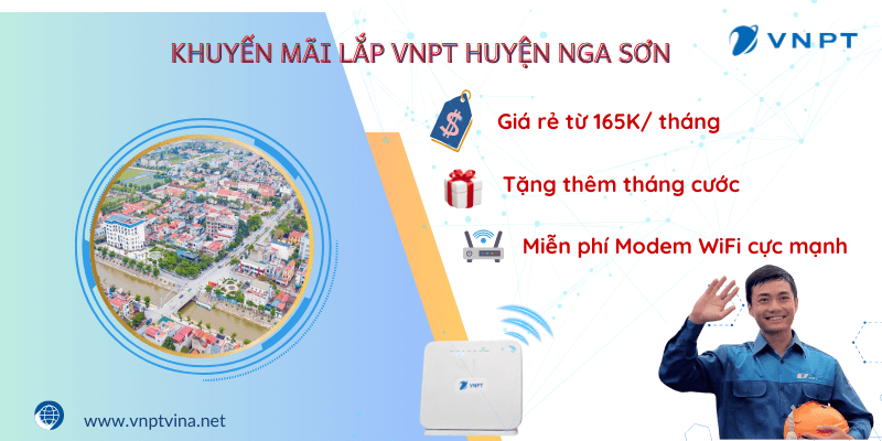 Bảng giá VNPT huyện Nga Sơn