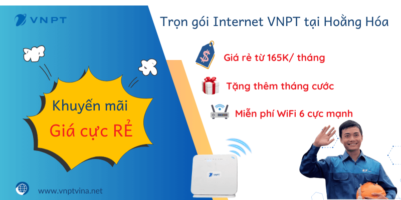 Bảng giá VNPT tại Hoằng Hóa