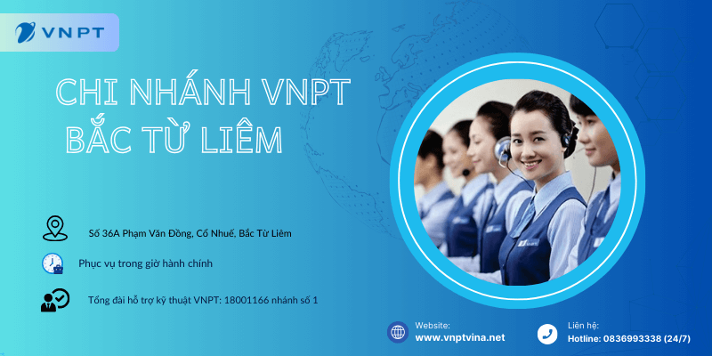 Chi nhánh VNPT Bắc Từ Liêm