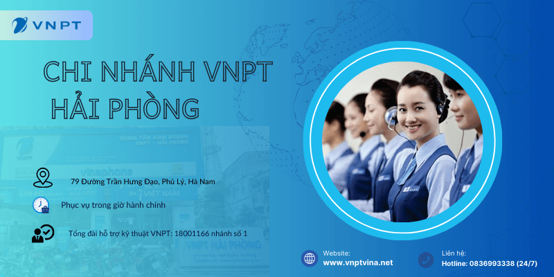 Điểm giao dịch VNPT Hải Phòng