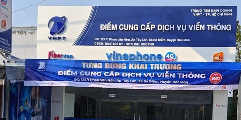 Điểm giao dịch VNPT Hóc Môn