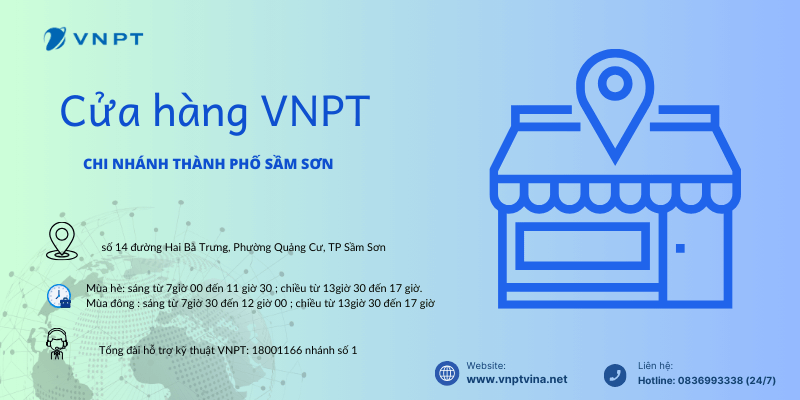 Điểm giao dịch VNPT Sầm Sơn