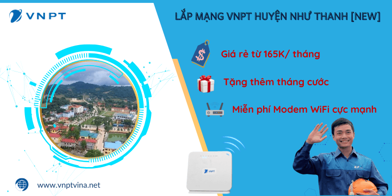 Lắp đặt mạng VNPT huyện Như Thanh