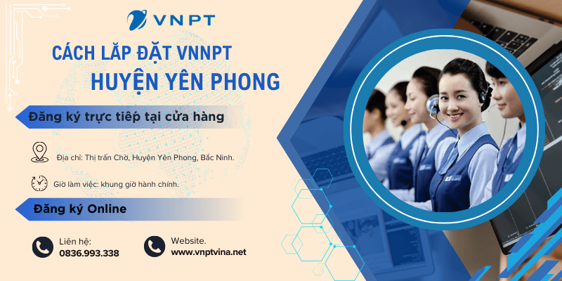 Lắp đặt VNPT tại Yên Phong