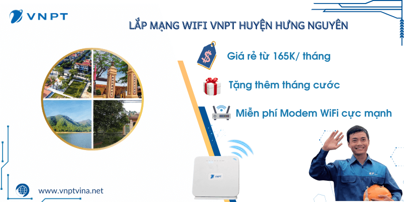 Lắp mạng VNPT Hưng Nguyên