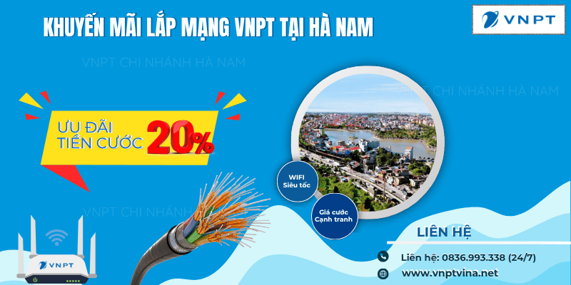 Lắp mạng VNPT tại Hà Nam