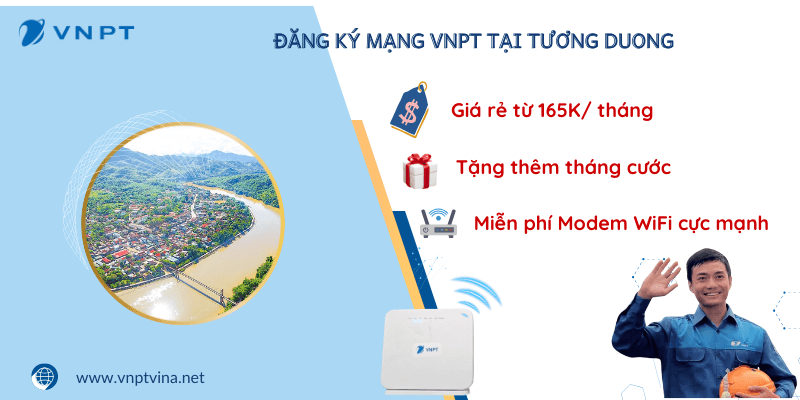 Lắp mạng VNPT tại huyện Tương Dương