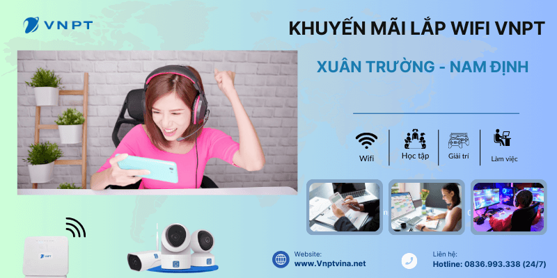 Lắp mạng VNPT tại Xuân Trường