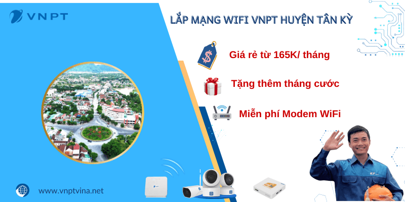 Lắp mạng VNPT Tân Kỳ