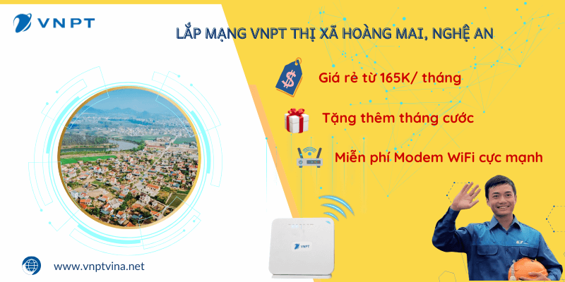 Lắp mạng WiFi VNPT tại Hoàng Mai