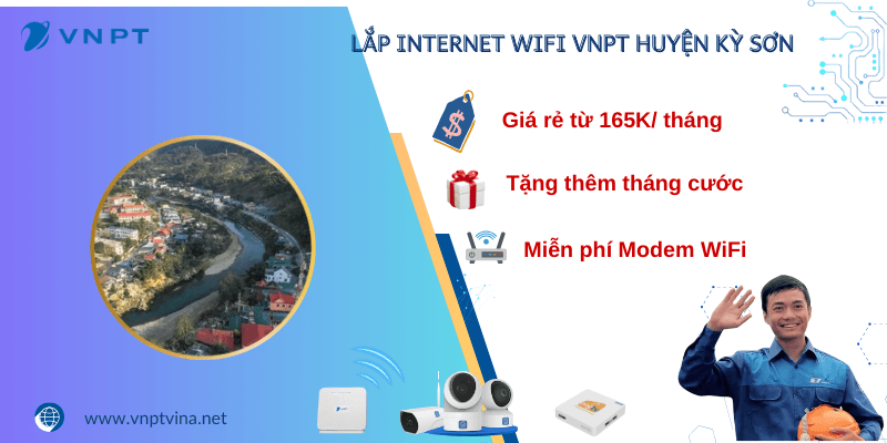 Lắp mạng WiFi VNPT Kỳ Sơn