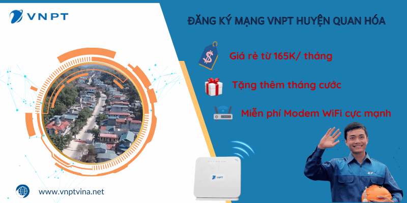 Lắp mạng WiFi VNPT Quan Hóa