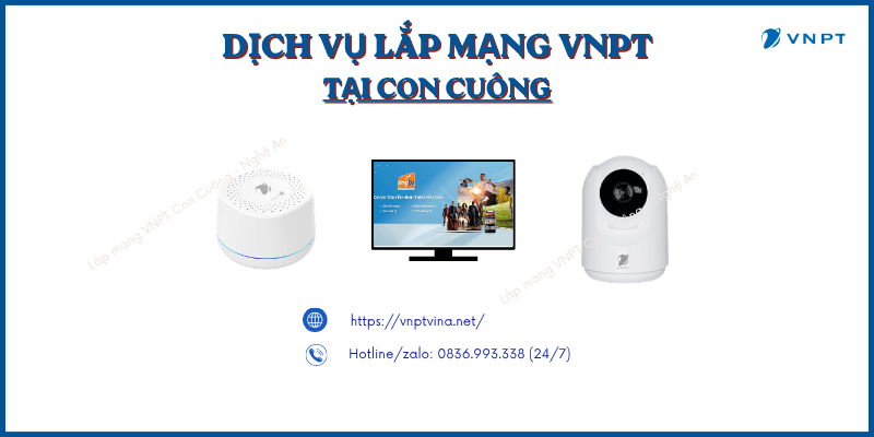 Lắp mạng VNPT Con Cuông