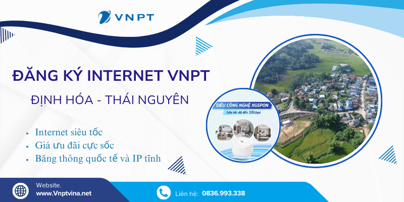 Đăng ký VNPT huyện Định Hóa