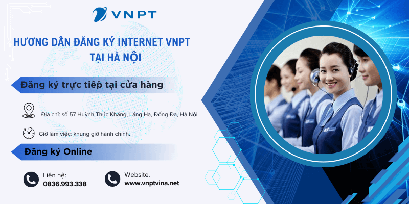 Hướng dẫn đăng ký VNPT Hà Nội