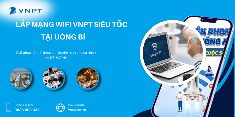 Lắp mạng WiFi VNPT tại uông Bí