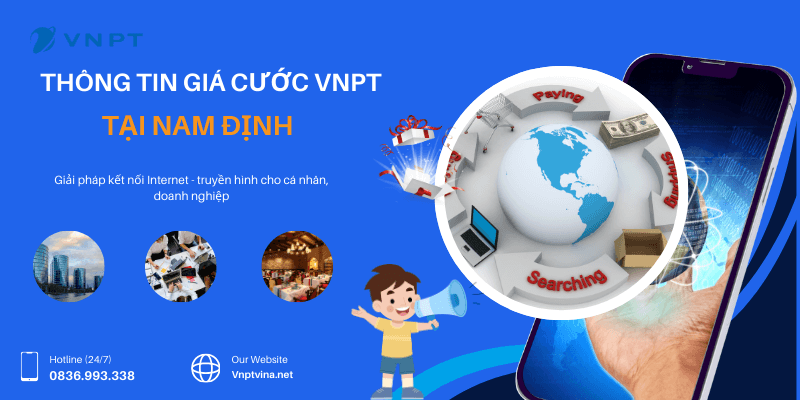 Thông báo giá cước VNPT Nam Định