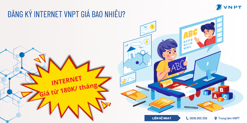 Đăng ký Internet VNPT giá bao nhiêu
