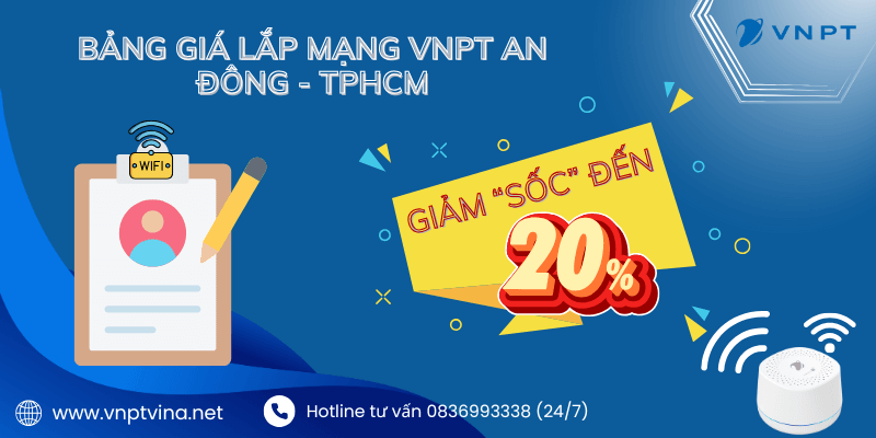 Lắp mạng VNPT tại An Đông