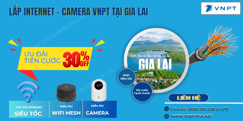 Bảng giá Internet Camera VNPT tại Gia Lai