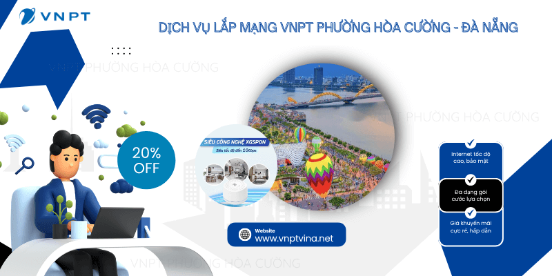 Lắp mạng VNPT Hòa Cường