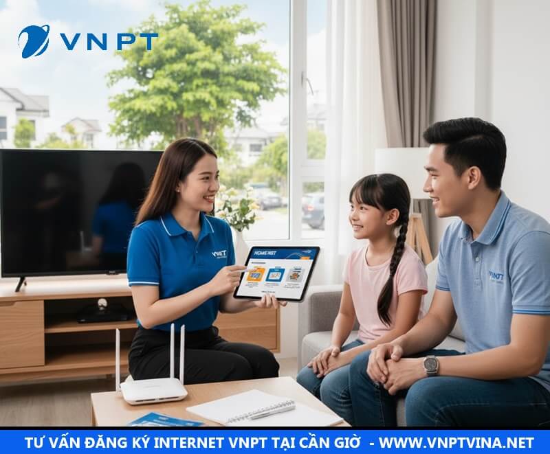 Lắp đặt VNPT tại Cần Giờ