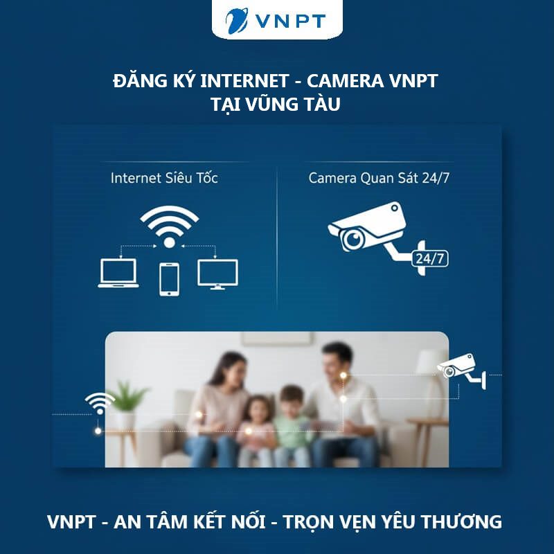 Lắp Internet Camera VNPT tại Vũng Tàu