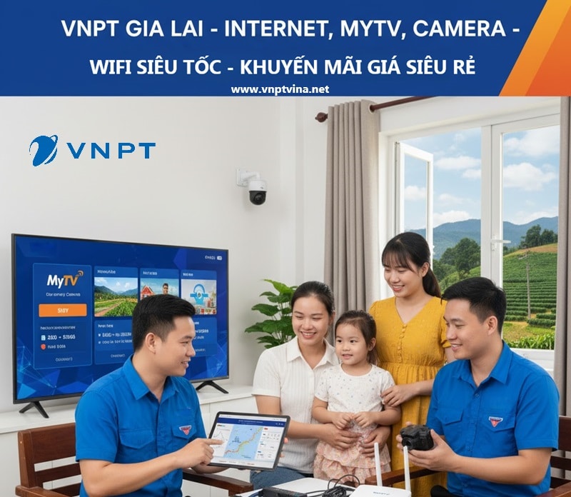 Lắp mạng VNPT tại Gia Lai