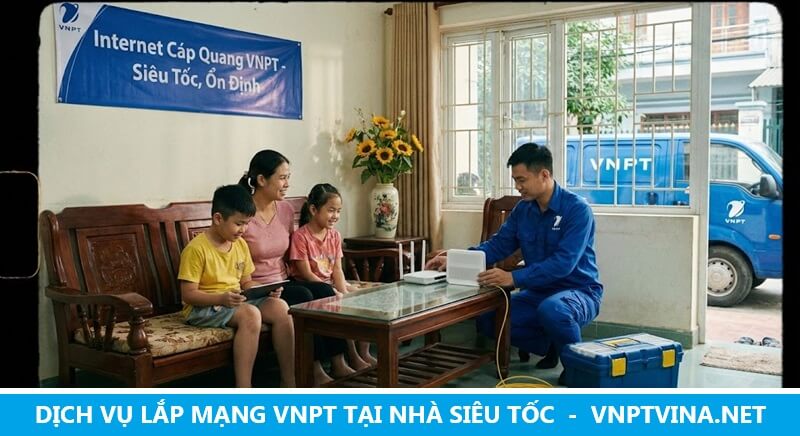 Lắp mạng VNPT gói Gia Đình