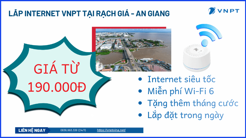 Lắp mạng VNPT Rạch Giá Lắp mạng VNPT Rạch Giá