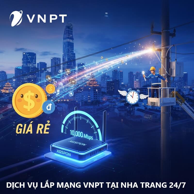 Lắp mạng VNPT tại Nha Trang