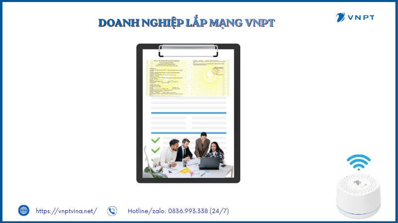 Doanh nghiệp lắp mạng VNPT