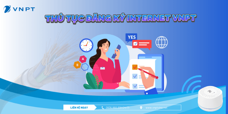 Thủ tục lắp mạng VNPT Thủ tục lắp mạng VNPT