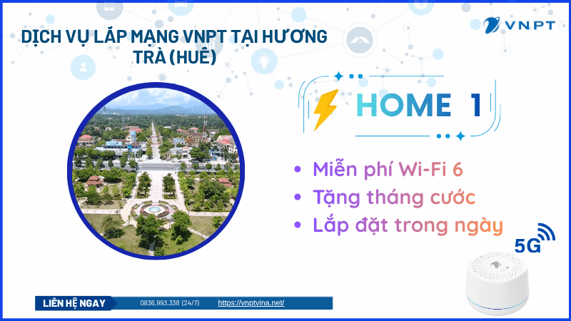 Lắp mạng VNPT Hương Trà