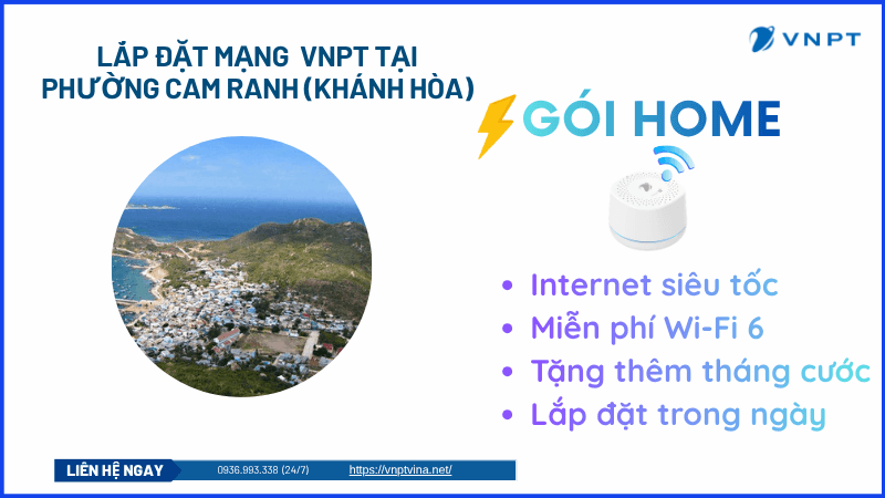 Lắp mạng VNPT phường Cam Ranh
