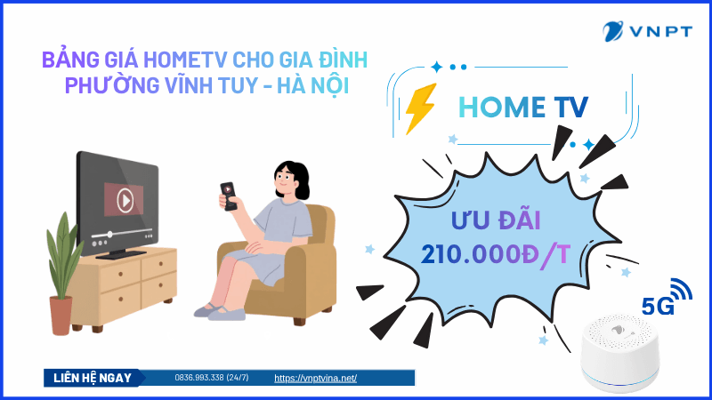 Lắp mạng VNPT tại phường Vĩnh Tuy