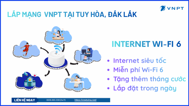 Lắp mạng VNPT tại Tuy Hòa