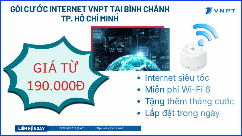 Lắp đặt mạng VNPT Bình Chánh Lắp đặt mạng VNPT Bình Chánh
