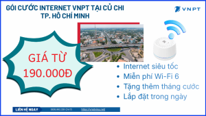 Lắp đặt mạng VNPT Củ Chi