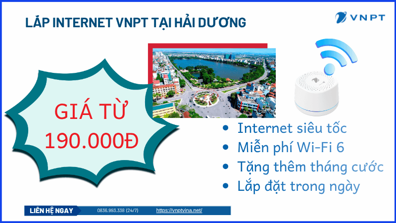 Lắp đặt mạng VNPT Hải Dương Lắp đặt mạng VNPT Hải Dương