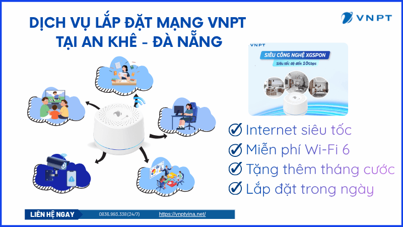 Lắp đặt mạng VNPT phường An Khê