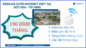 Lắp mạng VNPT Đức Hòa