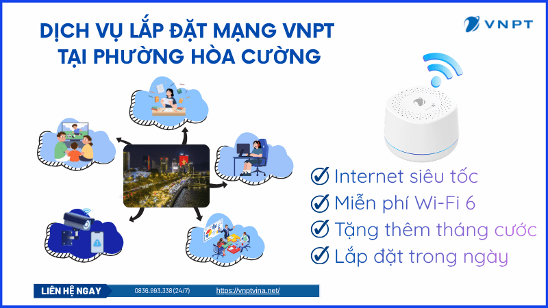 Lắp mạng VNPT Phường Hòa Cường