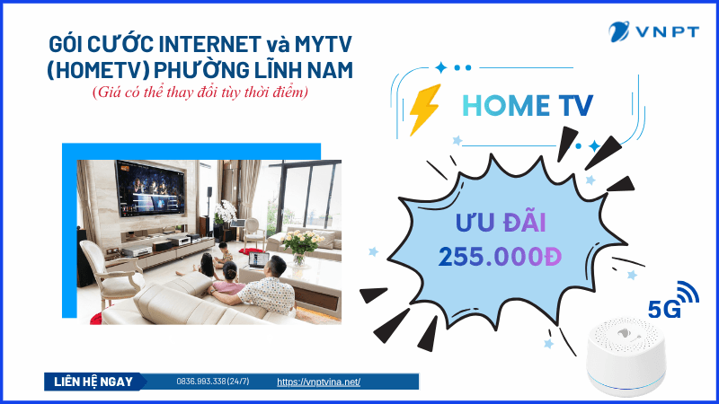 Lắp mạng VNPT tại Lĩnh Nam