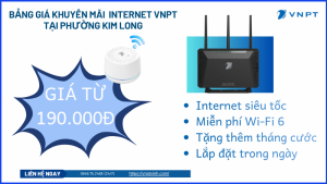 Lắp mạng VNPT phường Kim Long